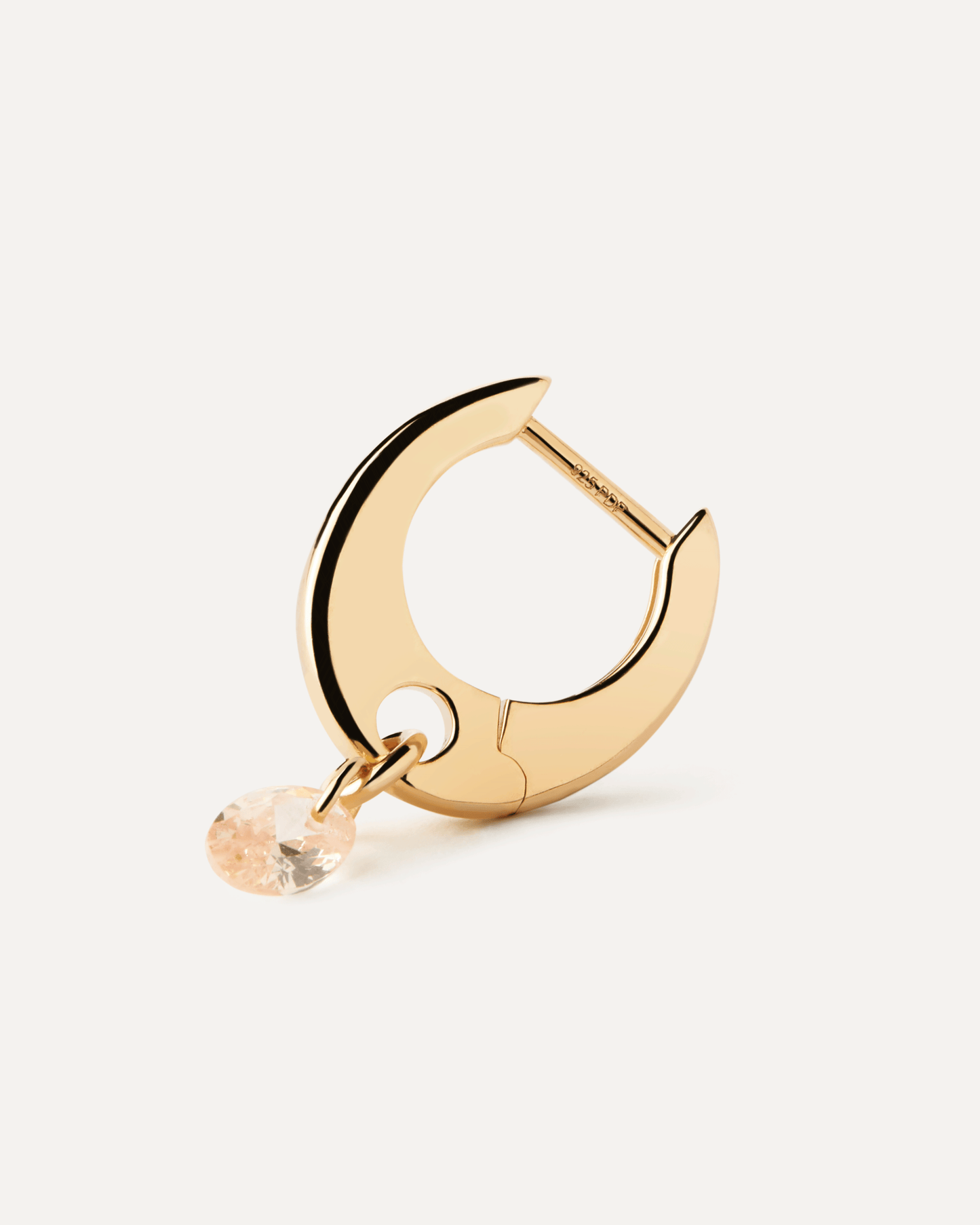 PDPAOLA Peach Lily Hoops
