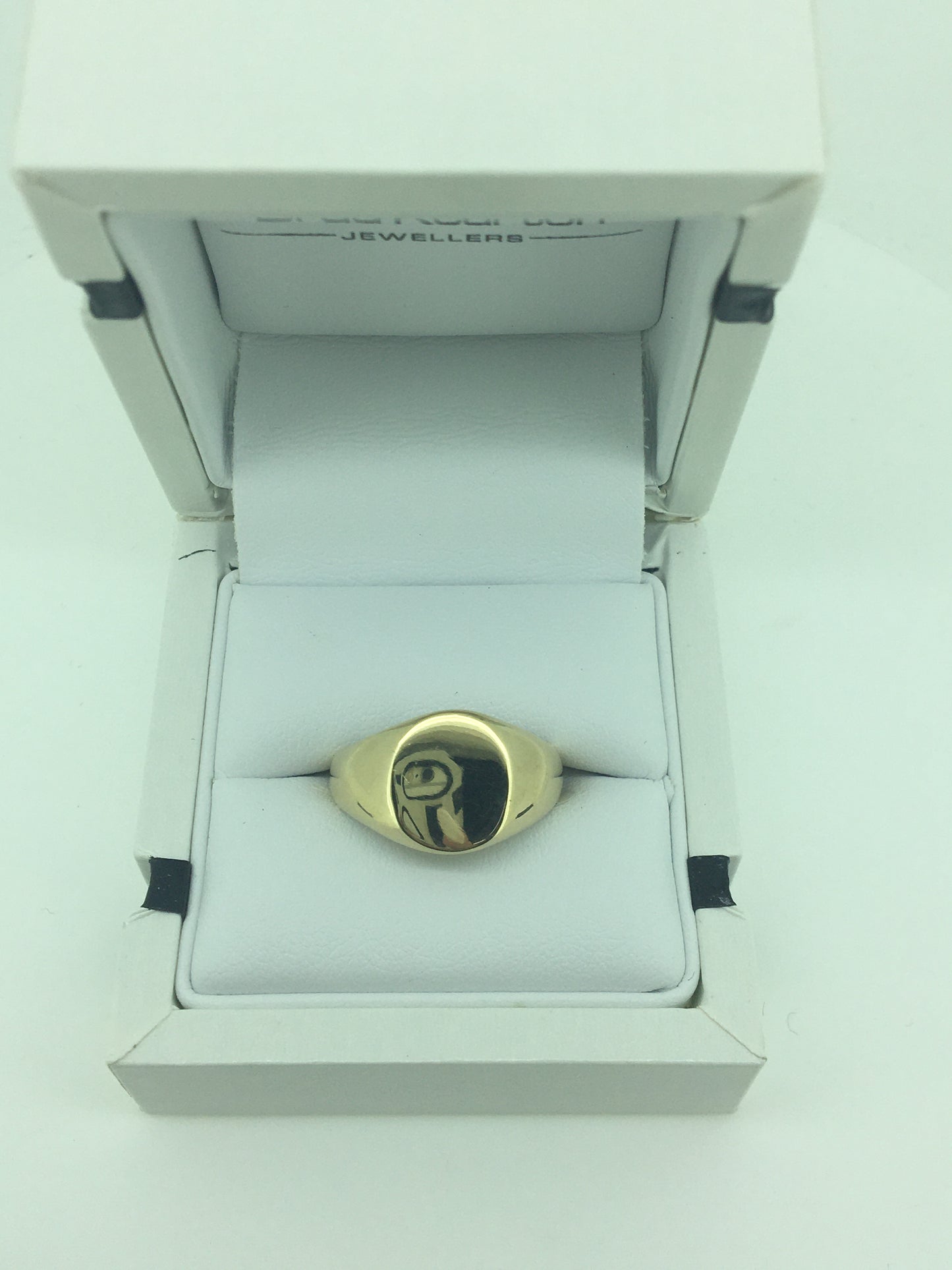 9ct Yellow Gold Ladies Signet Ring