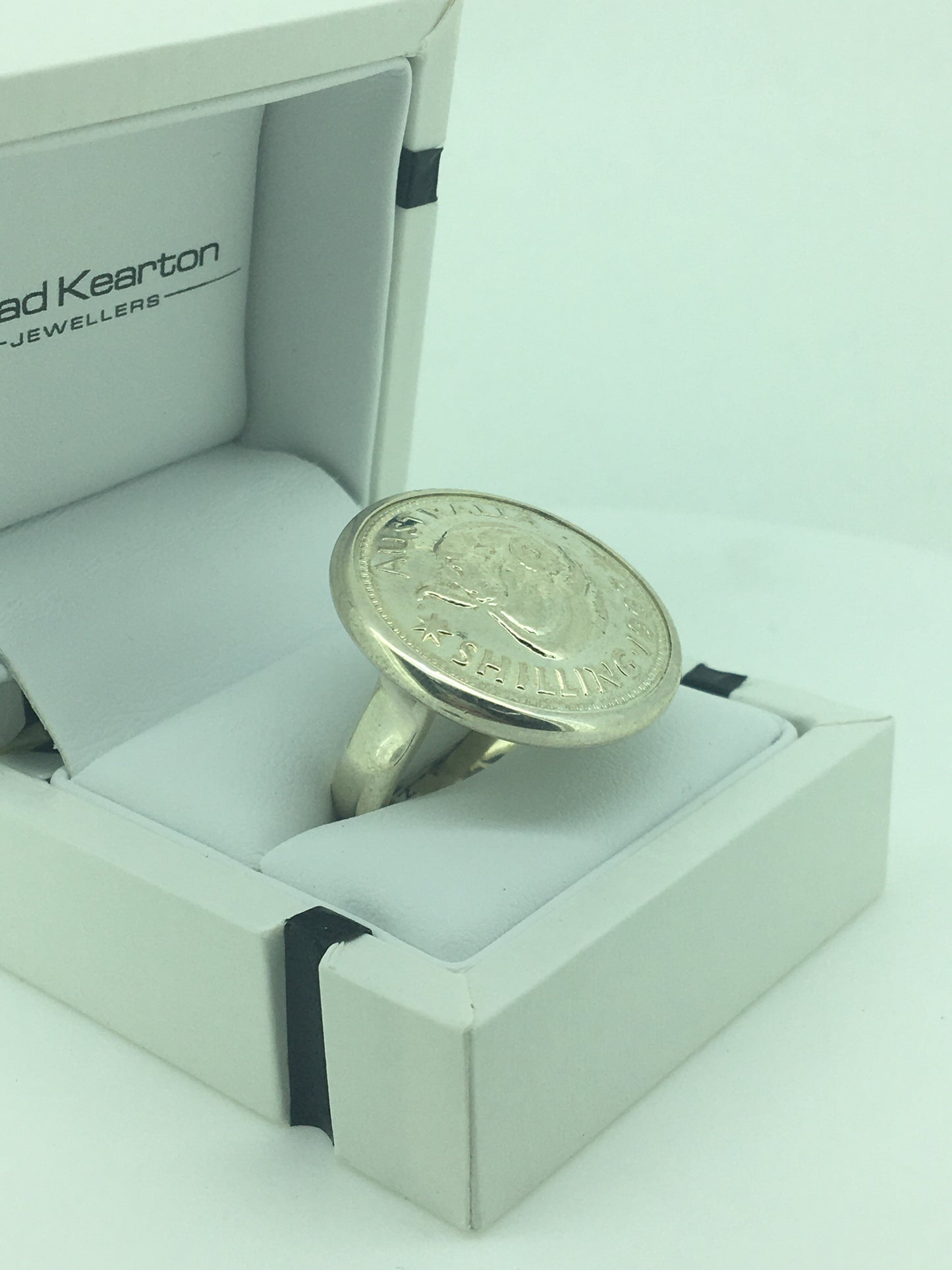 Sterling Silver Shilling Ring