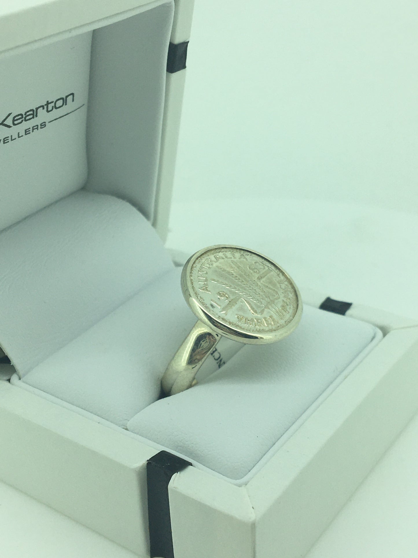 Sterling Silver Three Pence Ring