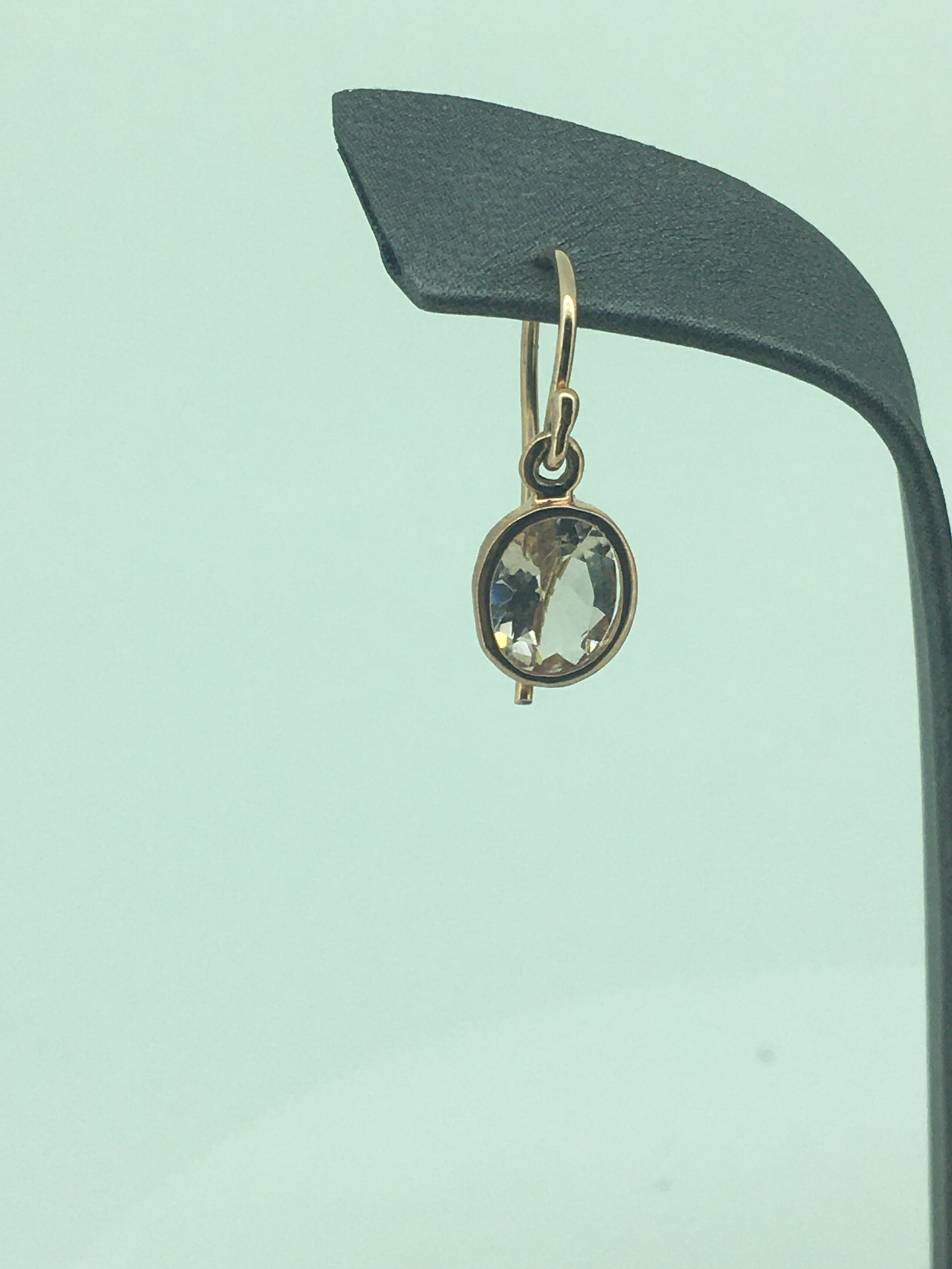 9ct Rose Gold Morganite Drops