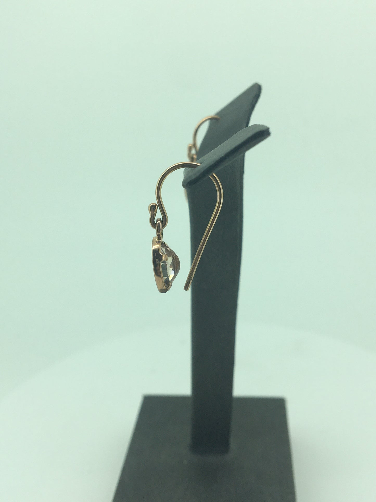 9ct Rose Gold Morganite Drops