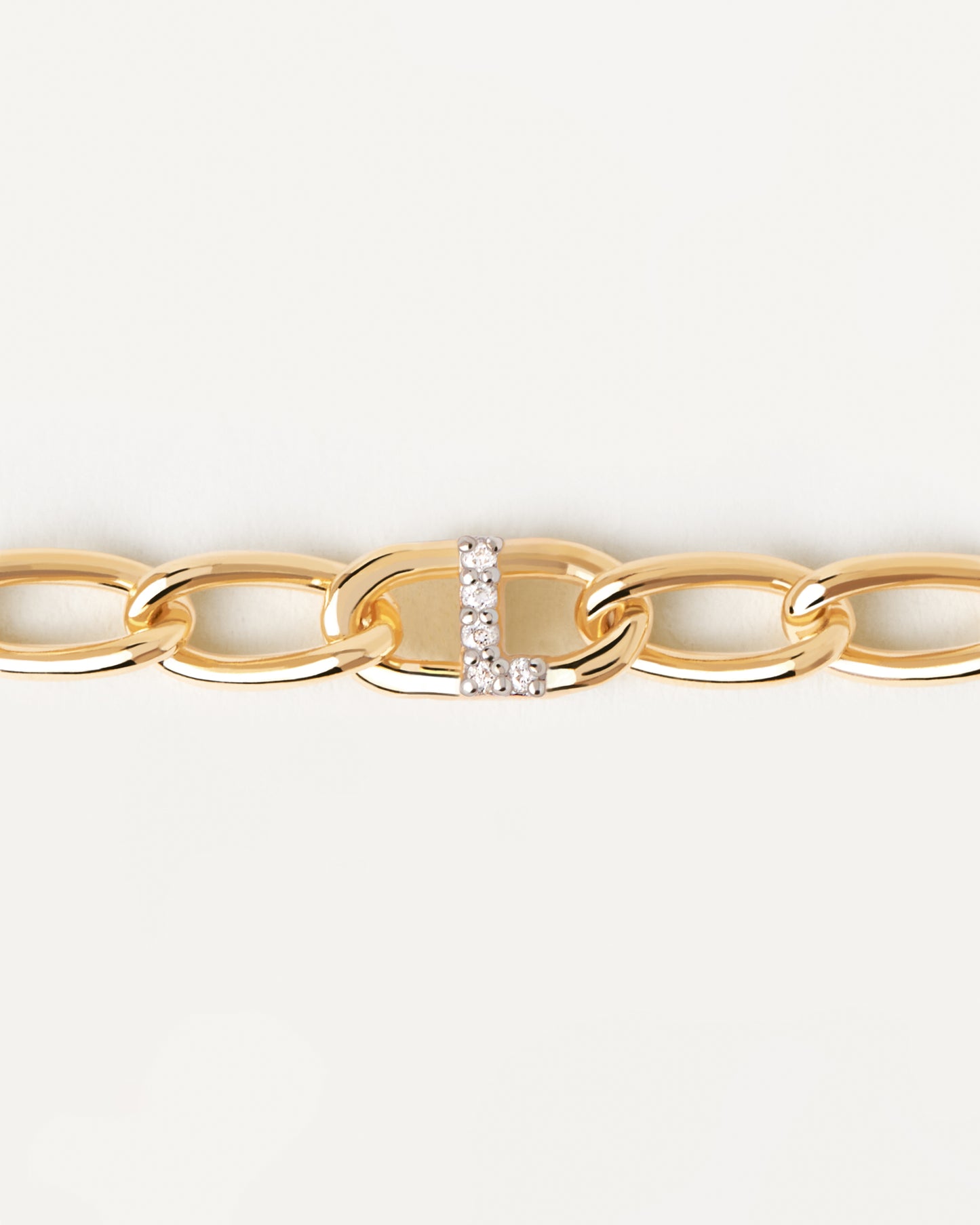 PDPAOLA Letter L Bracelet